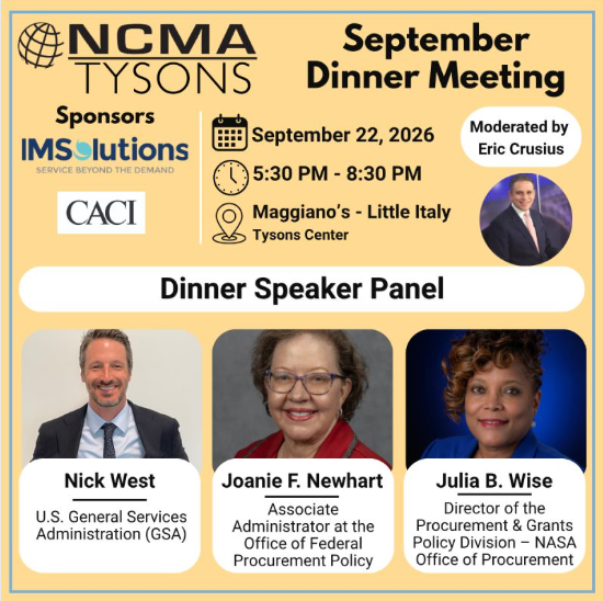 September Dinner Meeting — Panel Discussion